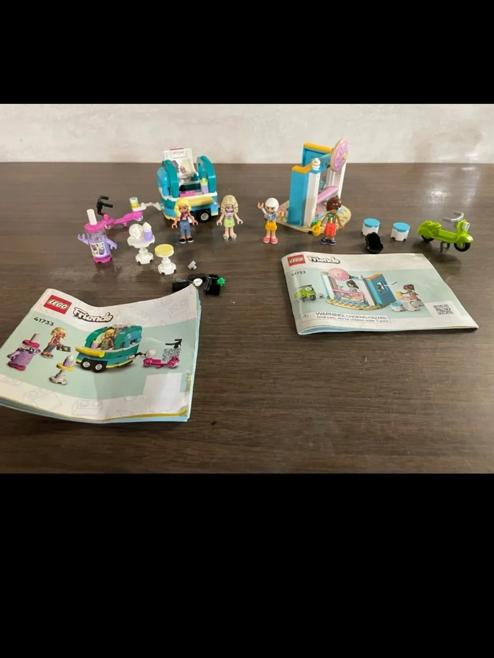 LEGO Friends Teal, Pink, Yellow & White Mini Playsets - LEGO Brand